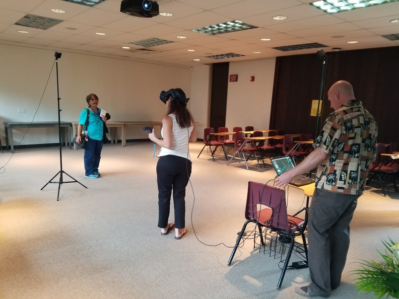 STEMS2 attendee trying Kilo Hoku